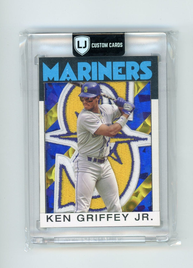 Ken Griffey Jr. LJ Custom Cards x Piece of the Game custom card art