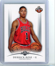 Derrick Rose 2008-09 Topps Hardwood #'d 1763/2009 (2 balls)