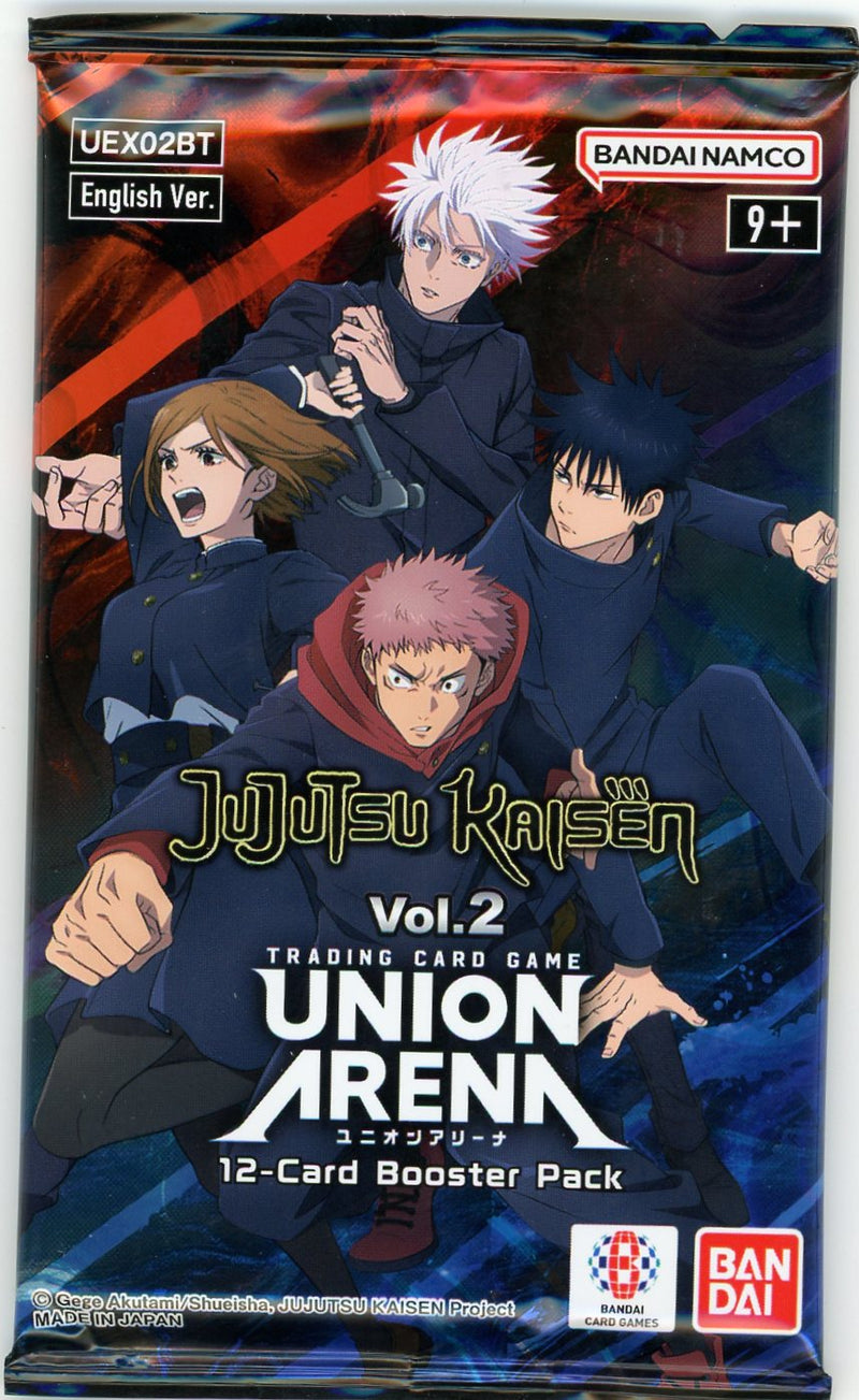Union Arena Jujutsu Kaisen Volume 2 Booster pack