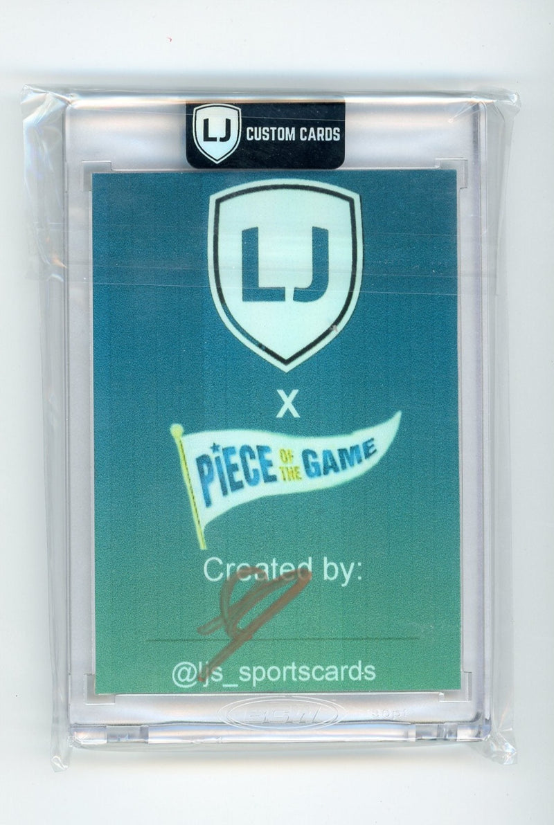 Macklemore LJ Custom Cards x Piece of the Game custom card art