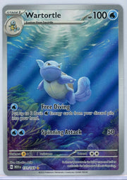 Wartortle Pokémon 151 Alt Art #171/165
