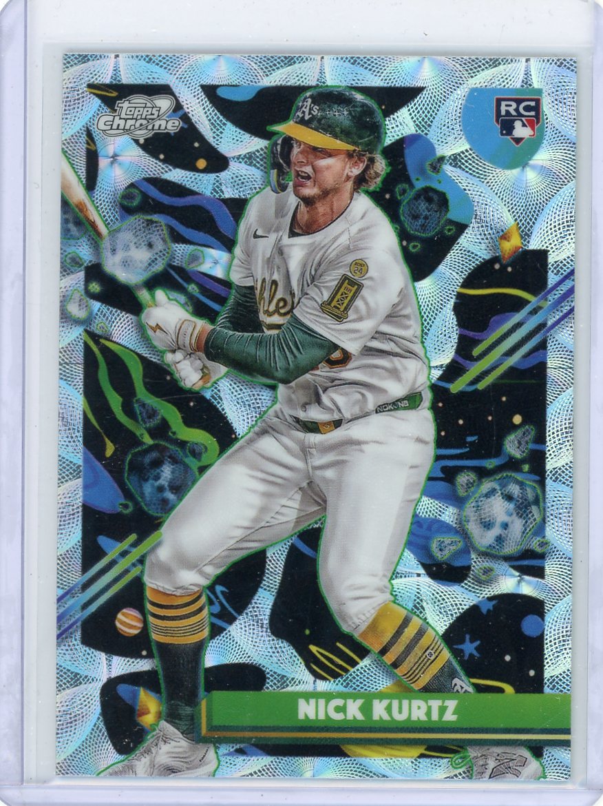 Nick Kurtz 2025 Topps Chrome Cosmic Nucleus Refractor