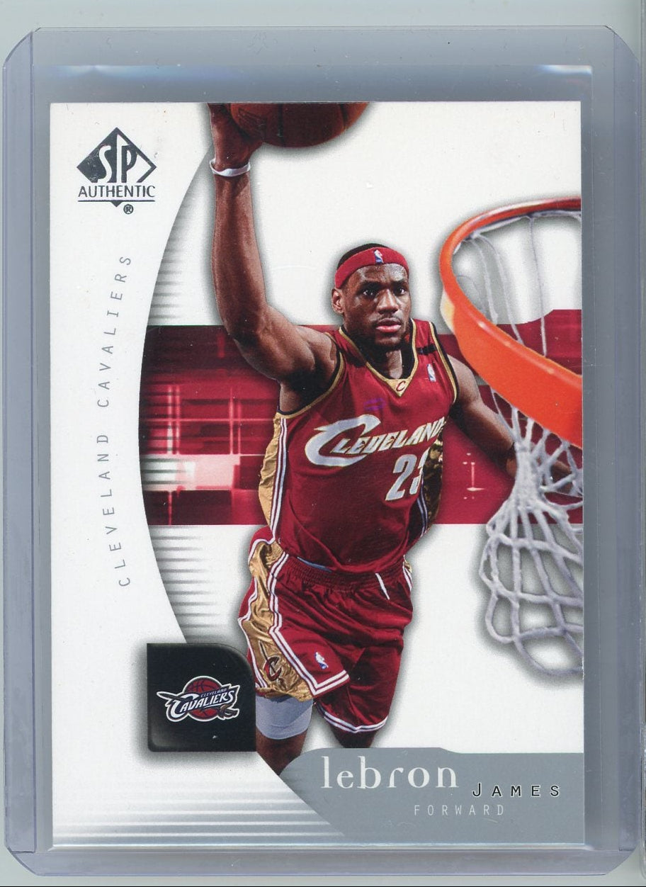 LeBron James 2005-06 Upper Deck SP Authentic #14