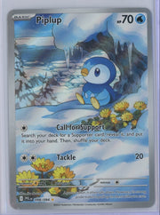 Piplup Pokémon Phantasmal Flames Illustration Rare #098/094