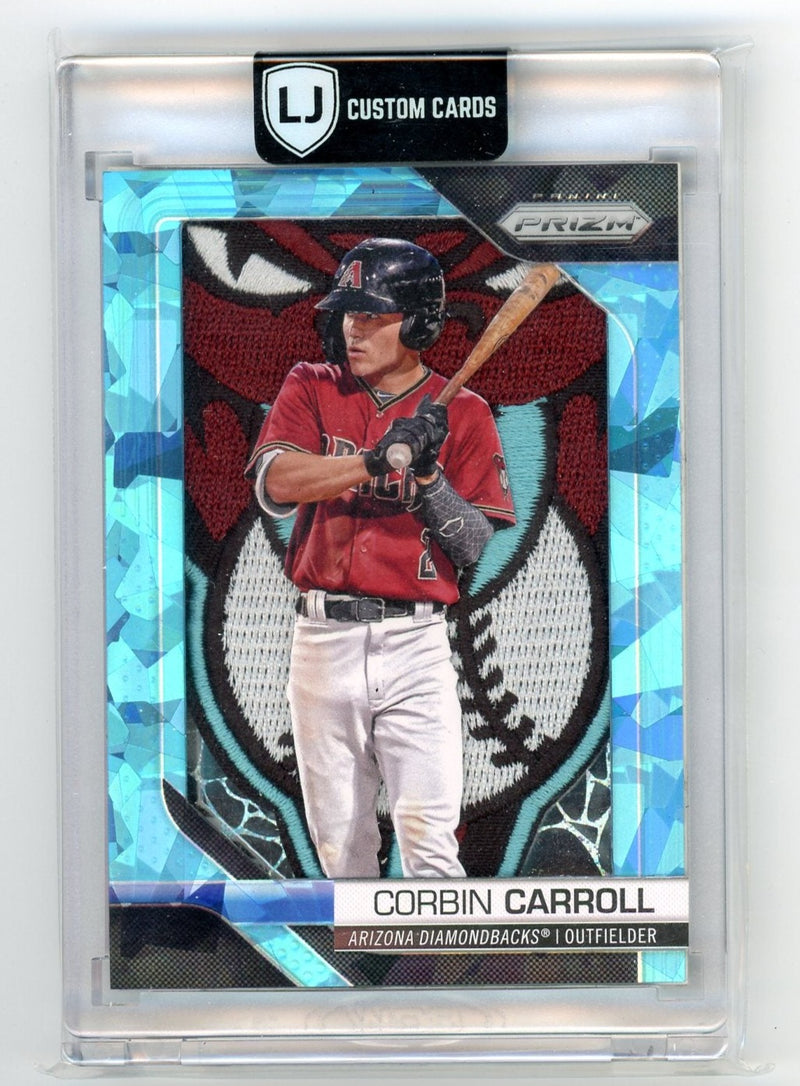 Corbin Carroll LJ Custom Cards x Piece of the Game custom card art