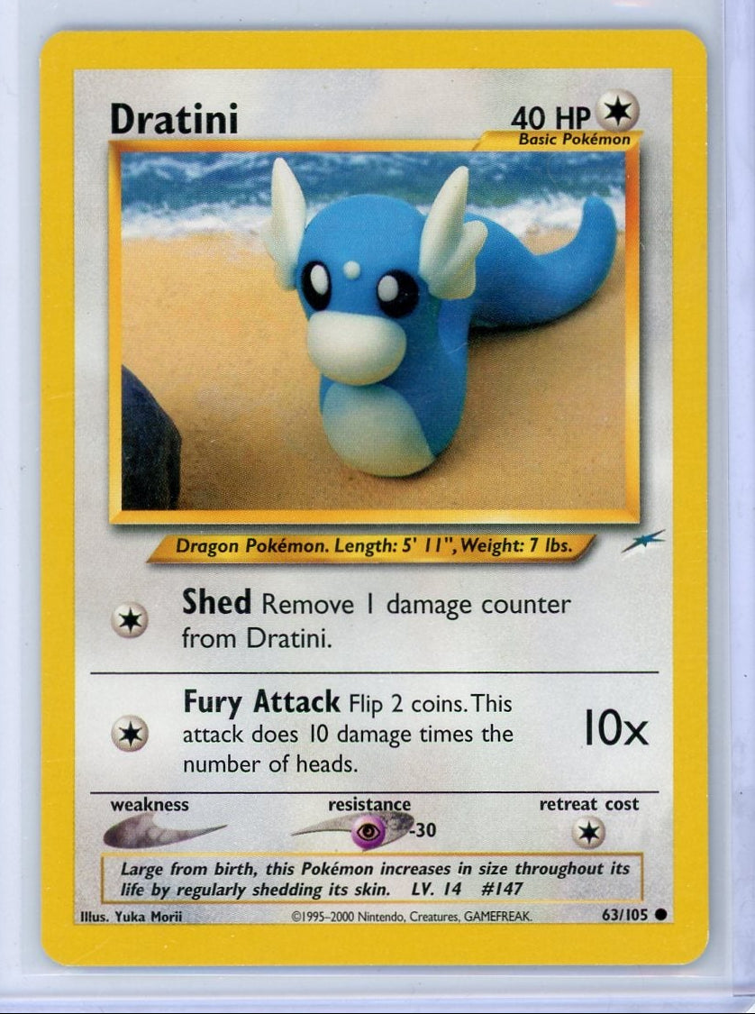 Dratini Pokémon Neo Destiny #63/105