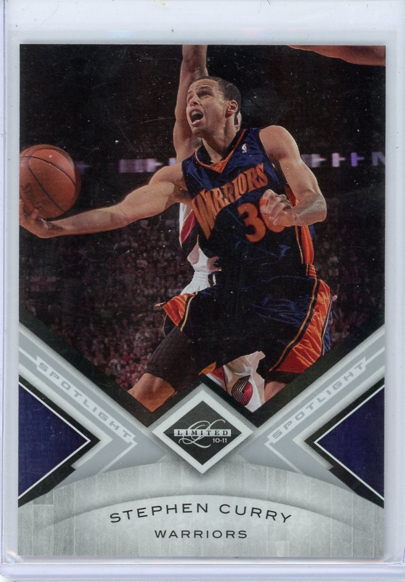 Stephen Curry 2010-11 Panini Limited holo #'d 148/149
