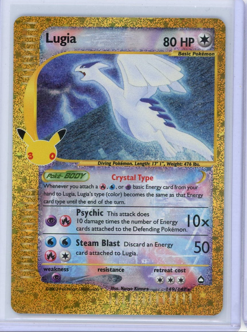 Lugia Pokémon 30th Celebration Classic Collection #149/147