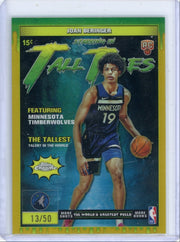 Joan Beringer 2025-26 Topps Tall Tales gold rookie card #'d 13/50