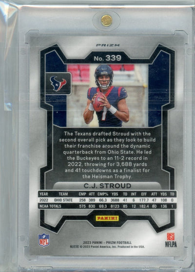 CJ Stroud 2023 Prizm Red White Blue Prizm RC