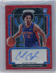 Cade Cunningham 2021-22 Panini Prizm Choice Rookie Autograph