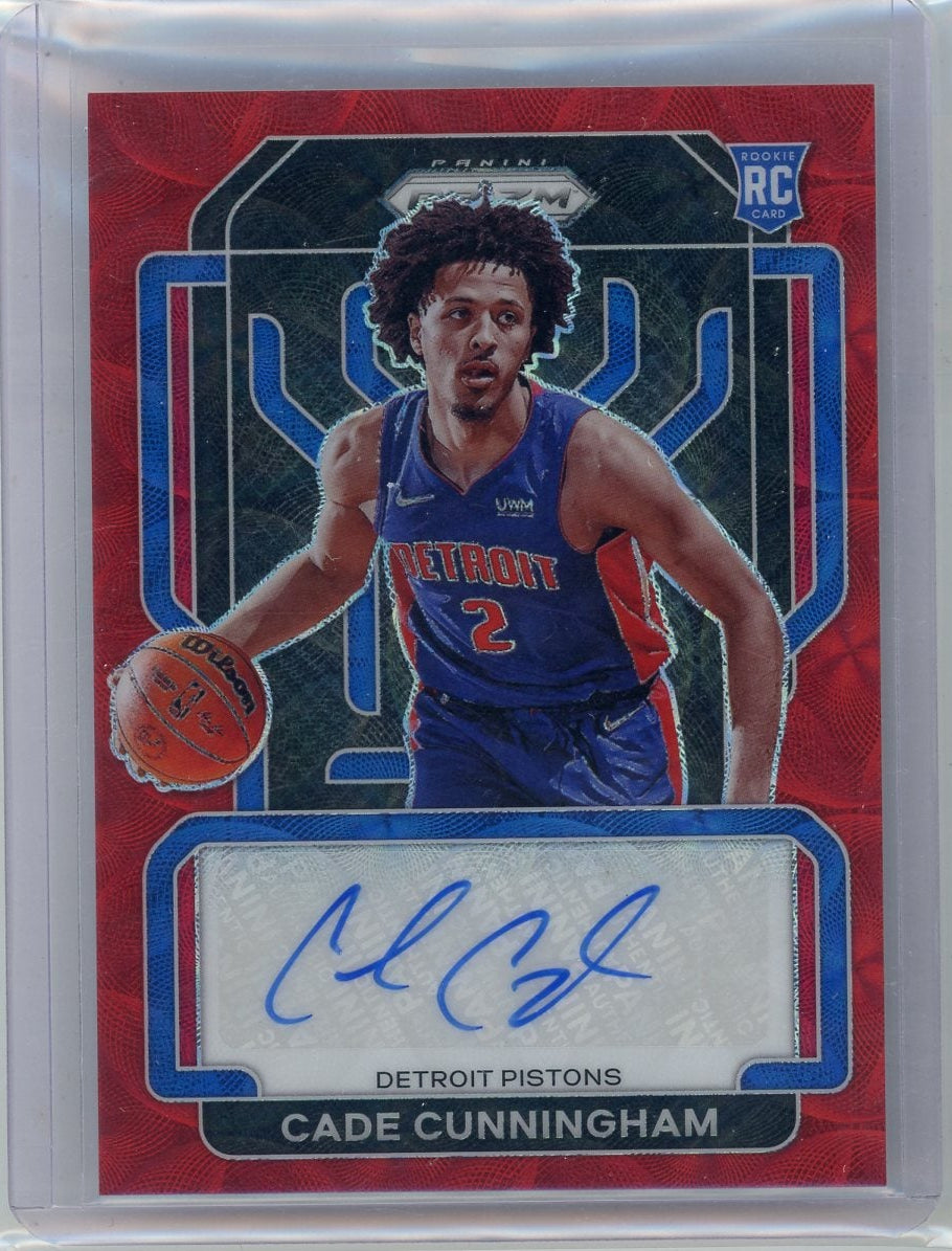 Cade Cunningham 2021-22 Panini Prizm Choice Rookie Autograph