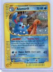 Azumarill 2002 Pokemon Aquapolis holo #H4/H32 DMG