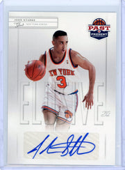 John Starks 2011-12 Panini Past & Present Elusive Ink Auto