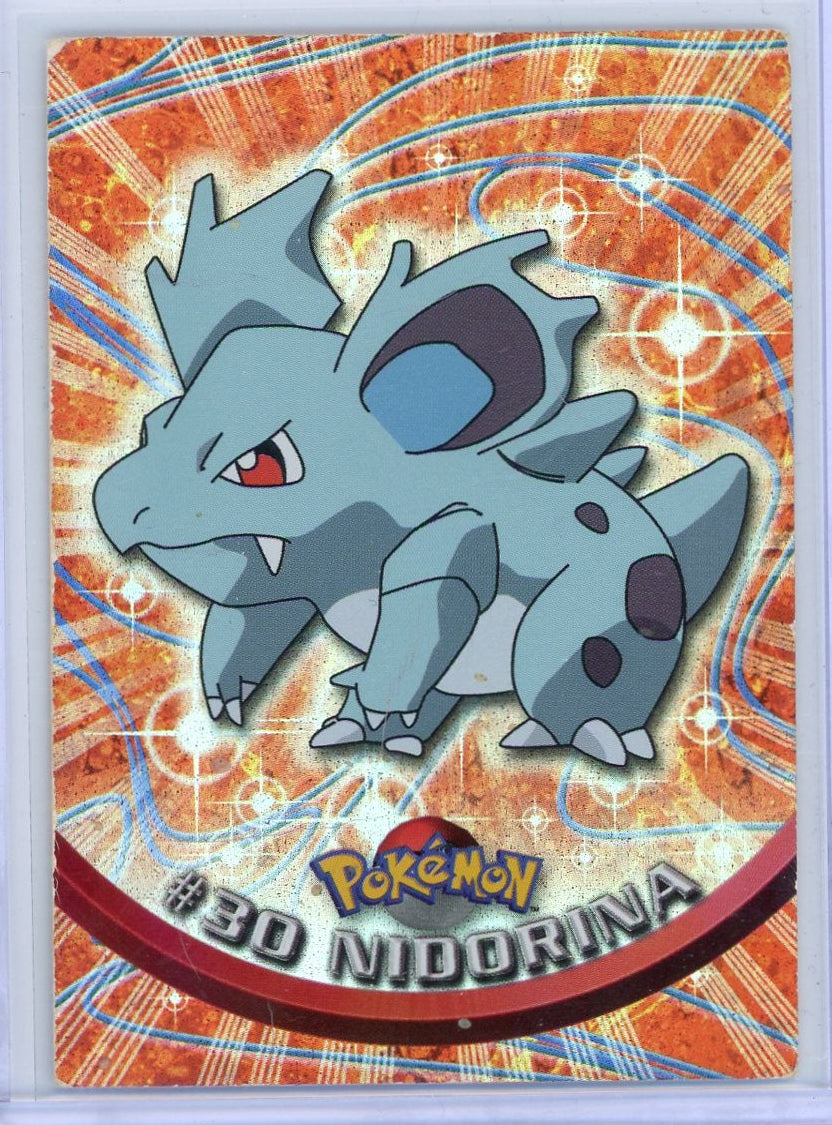 Nidorina Pokemon 1999 Topps TV Foil #30