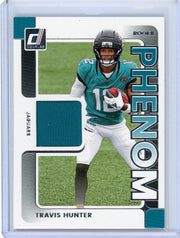 Travis Hunter 2025 Panini Donruss Rookie Phenom Relic