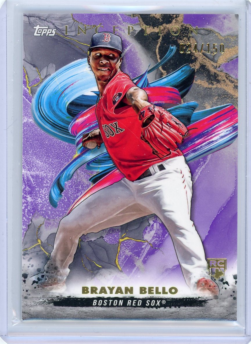 Brayan Bello 2023 Topps Inception purple rookie card #'d 024/150