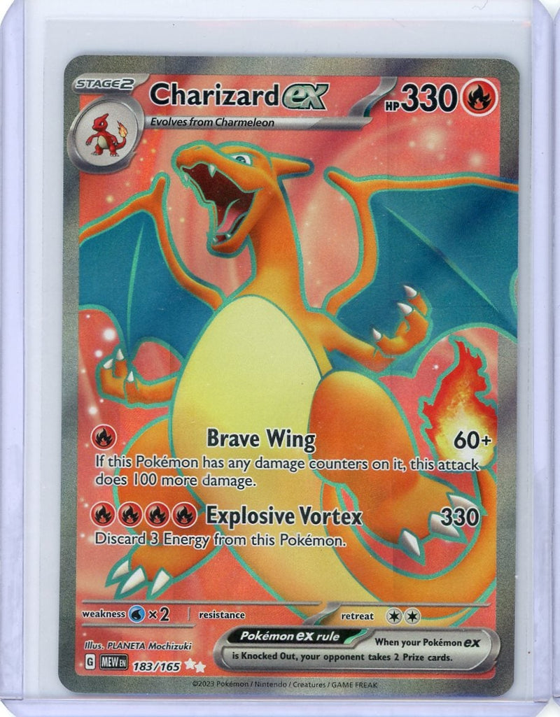 Charizard ex 2023 Pokemon 151 rare holo 