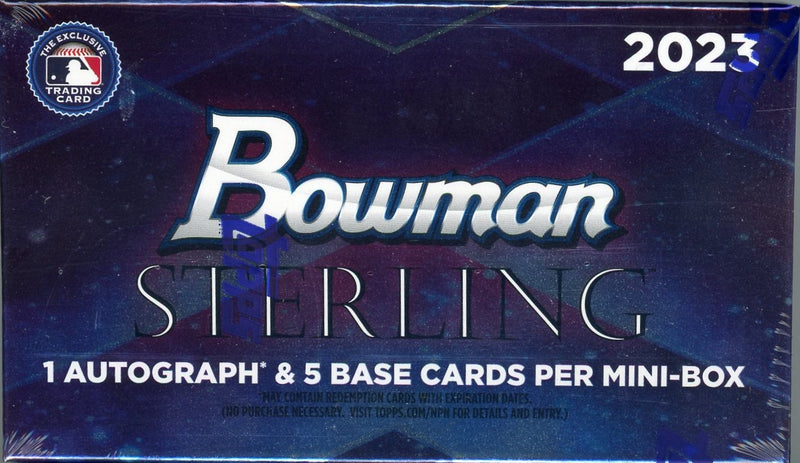 2023 Bowman Sterling Baseball Hobby Mini-Box