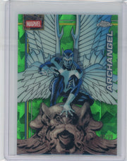 Archangel 2026 Topps Chrome Marvel Sapphire Green #'d 08/99