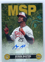 Byron Buxton 2024 Topps Series 2 City to City Autograph #'d 43/50