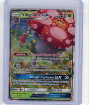Vileplume GX 2019 Pokemon Cosmic Eclipse rare holo #4/236 MP/HP