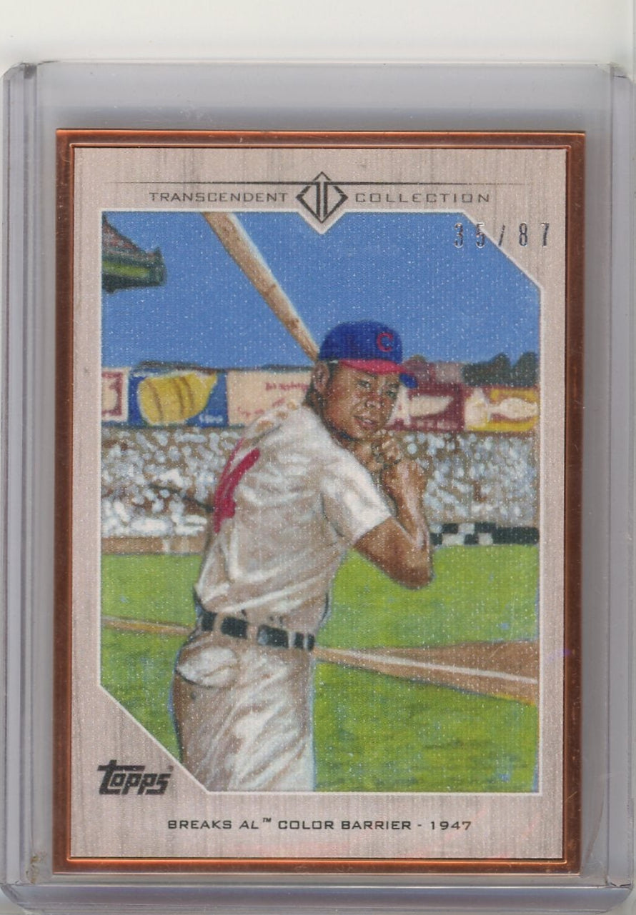 Larry Doby 2017 Topps Transcendent MLB Moments #'d 35/87