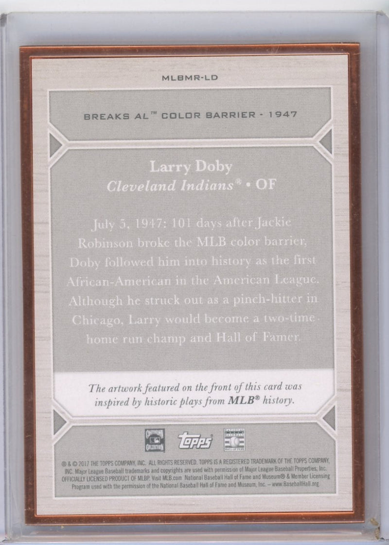 Larry Doby 2017 Topps Transcendent MLB Moments 