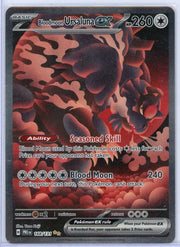 Ursaluna ex 2025 Prismatic Evolutions Special Illustration rare #168/131