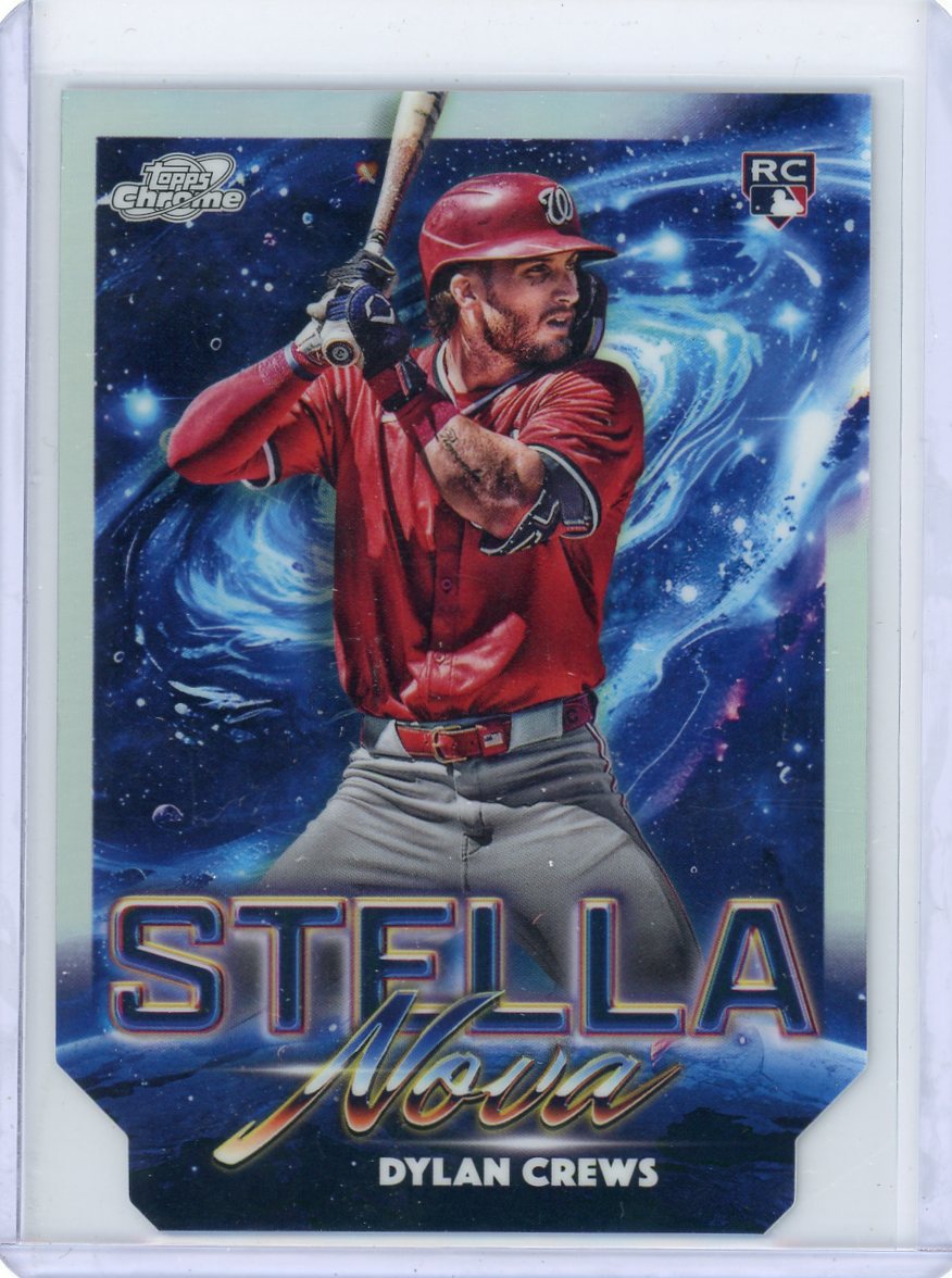 Dylan Crews 2025 Topps Chrome Cosmic Stella Nova