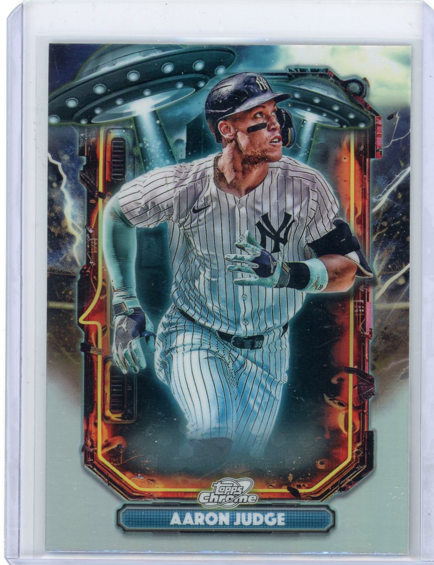 Aaron Judge 2025 Topps Chrome Cosmic Extraterrestrial Talent