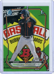 Carlos Gutierrez 2026 1st Bowman Chrome Packfractor #'d 32/89