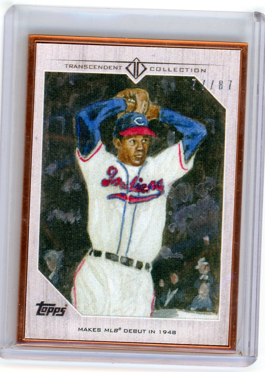 Satchel Paige 2017 Topps Transcendent MLB Moments #'d 77/87