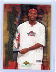 LeBron James 2004 Upper Deck LBJ Freshman Seasons "Eastern Conf. Rookie of the Month, December '03"