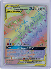 Moltres & Zapdos & Articuno GX Pokémon Hidden Fates Tag Team Full-Art Rainbow Rare #69/68