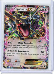 Shiny Rayquaza EX 2015 Pokemon Black Star Promo #XY69