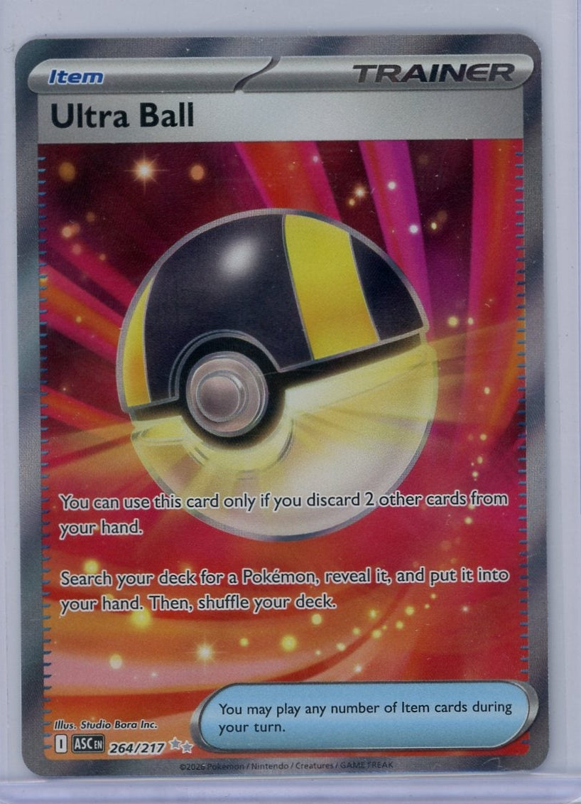 Ultra Ball 2026 Pokémon Ascended Heroes #264/217