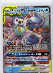 Blastoise & Piplup GX Tag Team Pokémon Cosmic Eclipse #38/236