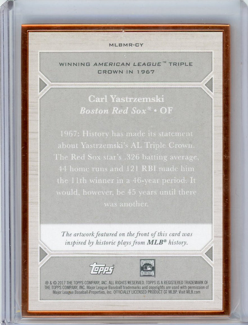 Carl Yastremski 2017 Topps Transcendent MLB Moments 