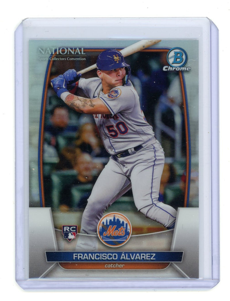 Francisco Alvarez 2023 Bowman Chrome NSCC base rookie card