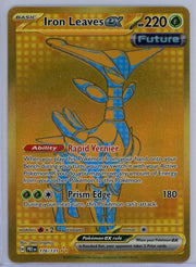 Iron Leaves ex Pokémon Prismatic Evolutions Hyper Rare #176/131