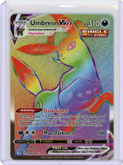 Umbreon VMAX Pokemon Evolving Skies Secret Rare Holo 214/203