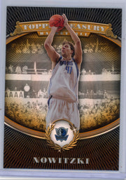 Dirk Nowitzki 2008 Topps Treasury refractor #'d 269/999