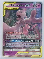 Mewtwo & Mew GX Pokémon Unified Minds Ultra Rare #71/236