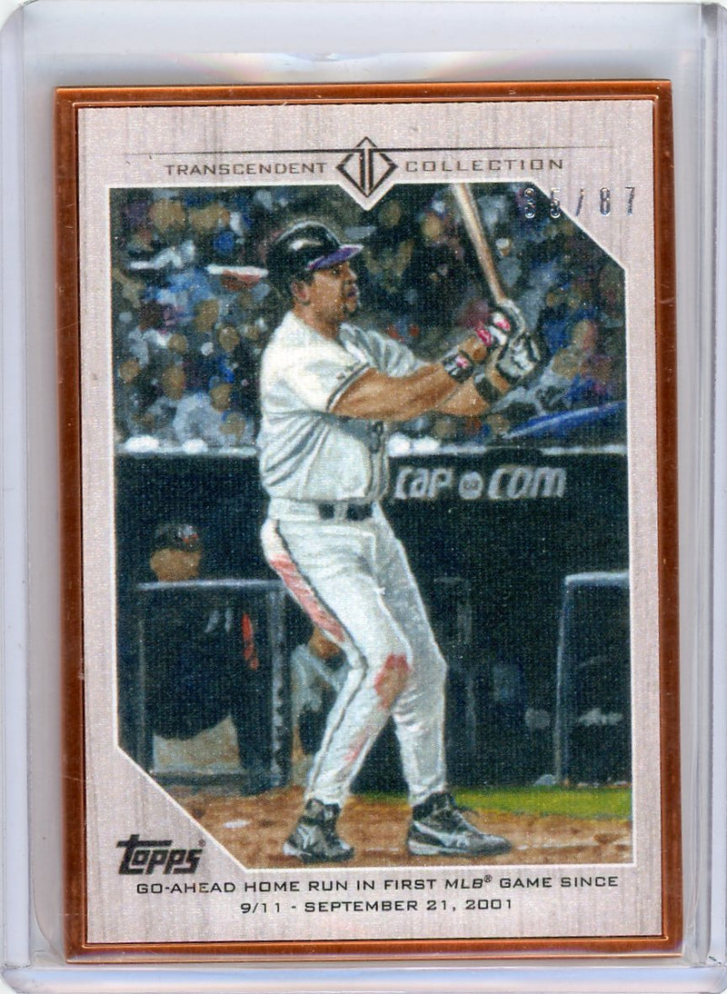 Mike Piazza 2017 Topps Transcendent MLB Moments 