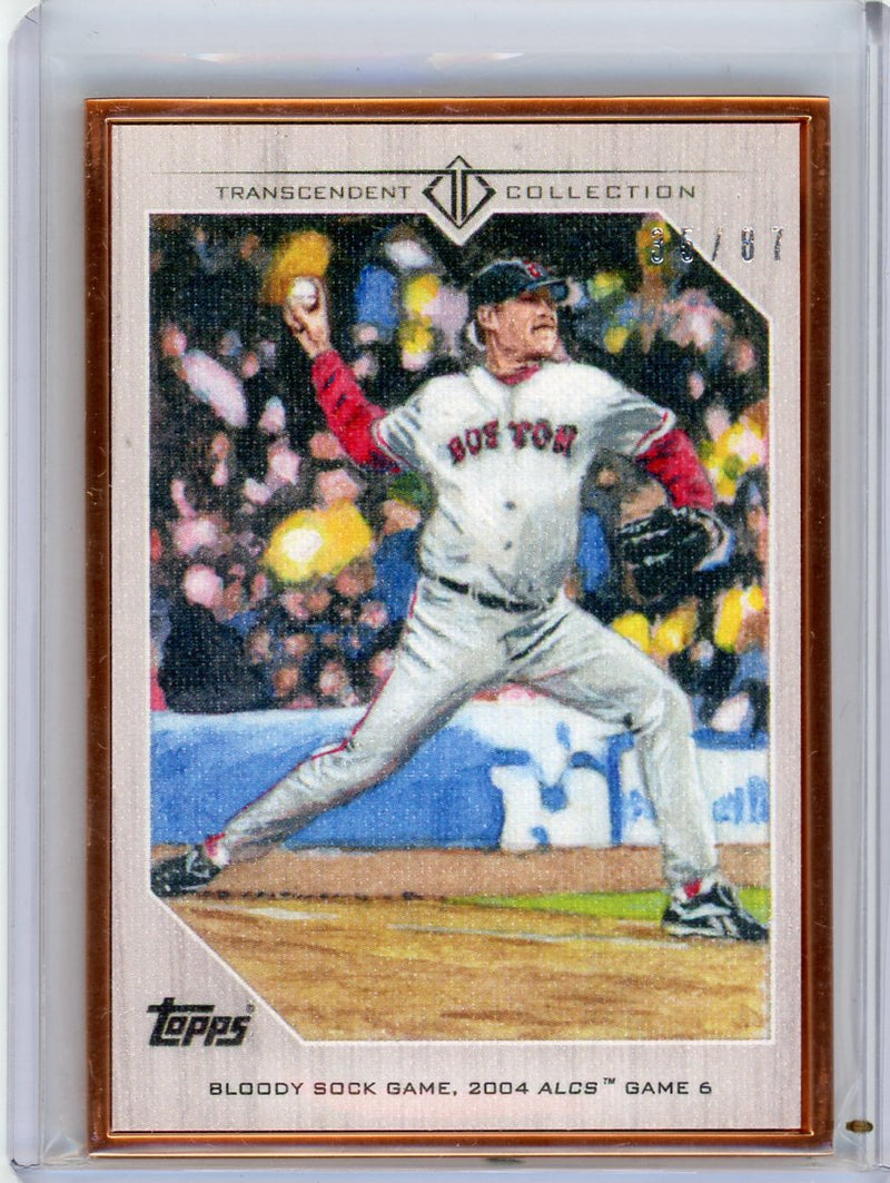 Curt Schilling 2017 Topps Transcendent MLB Moments 