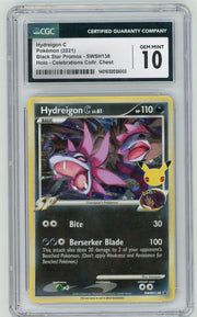 Hydreigon C 2021 Pokemon Celebrations Classic Coll. Black Star Promo #SWSH138 CGC 10