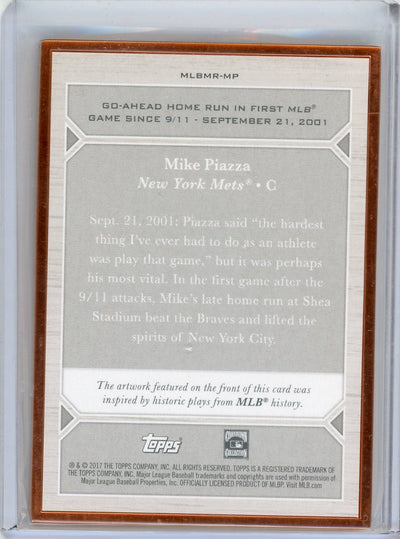 Mike Piazza 2017 Topps Transcendent MLB Moments #'d 35/87