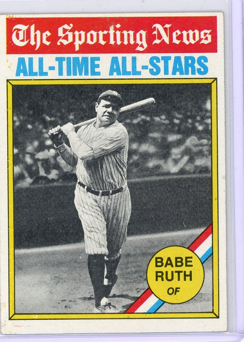Babe Ruth 1976 Topps Sporting News #345