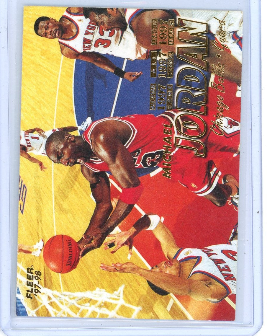 Michael Jordan 1997-98 Fleer #23
